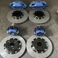 Discos de Freno de Cerámica de Carbono Premium para Bentley, Aston Martin, Lexus IS250 RCF, BMW F10 M5, Audi A7, 355x34mm, Flotantes