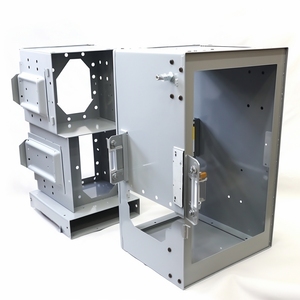 Gabinete de control eléctrico de acero soldado con recubrimiento en polvo para distribución de energía, servicio personalizado OEM ODM, fabricante de fábrica - Product Image 1