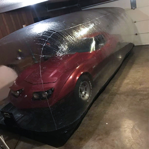 Portable personnalisé <span class=keywords><strong>Protection</strong></span> contre la poussière Transparent clair PVC Bâche de <span class=keywords><strong>voiture</strong></span> gonflable Garage abri stockage tente à bulles - Product Image 1