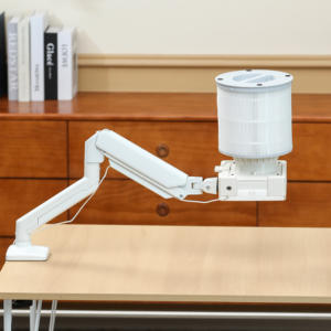 Russie vente chaude UA-002 bras support bureau ongles <span class=keywords><strong>d</strong></span>époussiéreur lumière LED ongles purificateur <span class=keywords><strong>d</strong></span>'<span class=keywords><strong>air</strong></span> <span class=keywords><strong>d</strong></span>époussiéreur pour Nail Art - Product Image 3