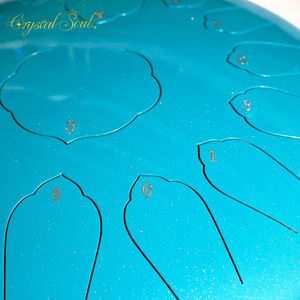 Instrument de guérison à tambour creux Crystal Soul Instrument de musicothérapie Cadeau culturel et créatif Cadeau d'anniversaire - Product Image 3