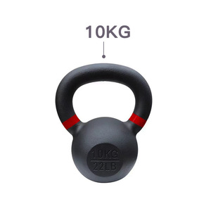 1-20KG di polvere colorata cappotto Kettlebell pesi per donne e uomini | Rivestimento in polvere per la durevolezza, ponderato in chilogrammi - Product Image 3