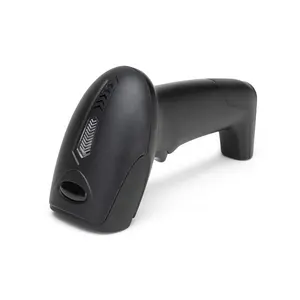 USB Interface CCD Handheld High Sensitive Easy Scan 1D Laser Wireless Barcode Scanner Gun For Supermarket