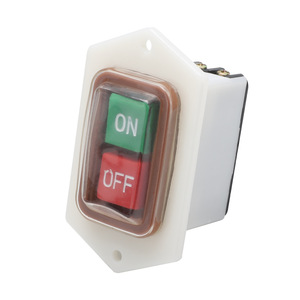 Interrupteur à bouton-poussoir étanche CNAOM Electric LBC3-10A 380V IP65, commande manuelle, démarreur de moteur - Product Image 2
