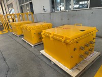 Boîtier de câble à fibre optique anti-explosion haute tension IP66 renforcé de sécurité premium 35KV Ex Db IIB T6 Gb pour l'énergie offshore