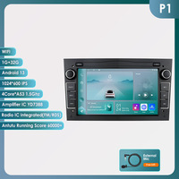 Système de navigation de voiture Opel Android 7 pouces Style original Contrôle central Grand écran GPS Image inversée Machine tout-en-un