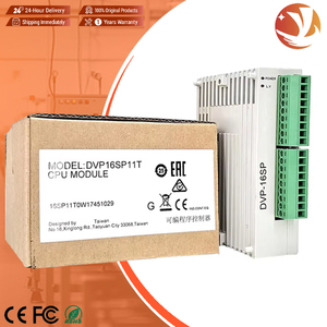 โมดูลดิจิตอล DVP16SP11T ของแท้ใหม่เอี่ยม คอนโทรลเลอร์ PLC แบบตั้งโปรแกรมได้ พร้อม 16 I/O 110V ผลิตในเยอรมนี - Product Image 1