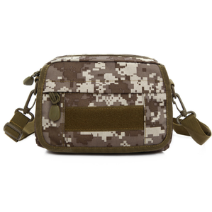 DFCB20 Camuflaje Deportes al Aire Libre Mini Bolsa de Cintura Molle, Bandolera, Múltiples Bolsillos para Teléfono Móvil, Cigarrillos y Llaveros - Product Image 1
