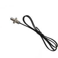 Capteur de température à filetage M6 LINKUN, sonde en acier inoxydable 304, thermistance NTC 10K B3950, précision 1°C, -40~125°C, 50CM