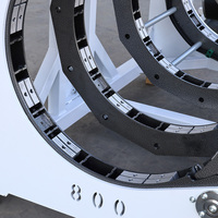 Machine à souder par emboîtement pour tuyaux en plastique HDPE de 450-800 mm, livrée avec des patins antidérapants Welping FX