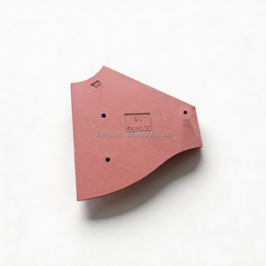 Pièces résistantes à l'usure pour revêtement mural, revêtement d'extrémité pour mélangeur à double arbre JS, pièces de rechange de marque OEM pour centrale à béton - Product Image 1