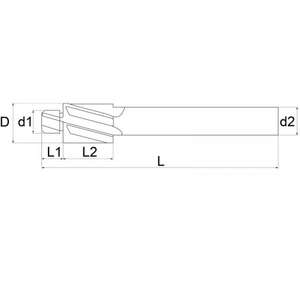 FERVI - L019/05 Tornillo de tapa maciza contador de orificio grado fino-EAN 8012667346713 HERRAMIENTAS ELÉCTRICAS ACCESORIOS PARA ROUTERS - Product Image 2