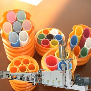 Línea <span class=keywords><strong>de</strong></span> Producción <span class=keywords><strong>de</strong></span> Tubos <span class=keywords><strong>de</strong></span> Revestimiento para Cable <span class=keywords><strong>de</strong></span> Fibra Óptica <span class=keywords><strong>de</strong></span> PE <span class=keywords><strong>de</strong></span> Alta Productividad con Control PLC <span class=keywords><strong>de</strong></span> un Solo Tornillo para Máquina <span class=keywords><strong>de</strong></span> Tuberías Cod - Product Image 1