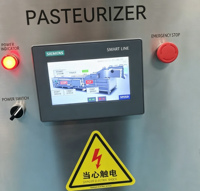 Pasteurisateur à bande transporteuse continu de type tunnel pour la pasteurisation alimentaire, ligne de traitement complète