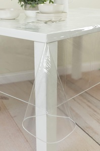 Tovaglia Protettiva Trasparente HuiHe, Impermeabile in PVC Rettangolare, Antimacchia per Tavoli da Pranzo, per Esterni e Interni - Product Image 6