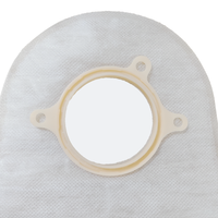 Sac d'urostomie drainable en deux parties pour adulte, poche pour stomie, hydrocolloïde, consommables médicaux, Zodelo blanc 16x28cm, certifié CE