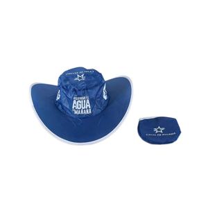 Casquettes pliables personnalisées en polyester Beckon, chapeaux de voyage compacts avec logo pour les hôtels, les stations balnéaires, les promotions de packages de vacances - Product Image 4