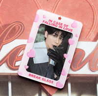 Gantungan Kunci Akrilik GOSS Bingkai Foto Kpop Gaya Lucu, Tempat Kartu Foto Dua Sisi Custom, Gantungan Kunci Akrilik Custom, Tempat Kartu Akrilik