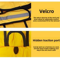 Imperméable pour grands chiens (Golden Retrievers, Corgis) – Vente directe fabricant, transfrontalier – 100 % polyester résistant