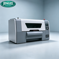 Printer DTF Dual-Head A4 XP600, Peralatan Transfer Panas Digital untuk Usaha Kecil, Pencetakan Kaos Custom