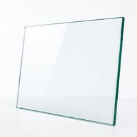 Verre trempé opaque noir thermorésistant pour porte de four, de cheminée ou d'appareil électroménager, panneau résistant aux températures élevées