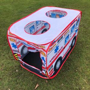 Children <b>Car</b> Tent Playhouse <b>Inflatable</b> Fabric Toy For Indoor Outdoor 2 To 4 Years Unisex - Product Image 2