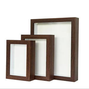 Hiện Đại Óc Chó Nổi Khung Độc Đáo Hollow Thiết Kế Gỗ Khung Ảnh Cho Nghệ Thuật In Hình Ảnh Giấy Chứng Nhận - Product Image 1