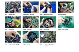 赤風120MM軸DCファン12025クワイエットPCクーラーブラシレス120X120X25mmプラスチックブレード12V DC電源OEMカスタマイズ可能 - Product Image 4