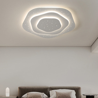 Plafonnier LED créatif ultra-fin de style nordique de luxe, idéal pour les plafonds de chambre à coucher