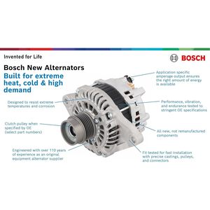 Alternateur Bosch AL0900N 150 Amp pour Mercedes-Benz B250 CLA250 Pièce de rechange - Product Image 5