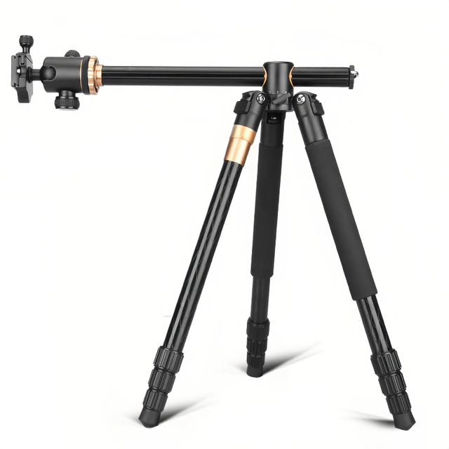 Multifunction Aluminium Horizontal Tripod Monopod with Ball Head for DSLR Phone Video Shooting Overhead  Axis Camera Stand