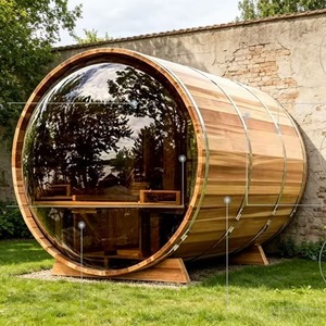 Sauna de Madera Sólida con Calefacción de Piedra Volcánica de 4500W para Uso Familiar y Hotelero - Product Image 2