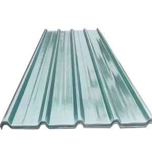 Panneau de toiture en PRV ignifuge de classe B1, en <span class=keywords><strong>fibre</strong></span> de verre renforcée, pour éclairage naturel - Product Image 1