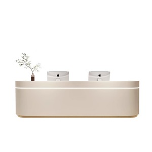 Recepción de laboratorio pequeño, <span class=keywords><strong>Spa</strong></span>, salón de belleza, recepción gris, recepción moderna - Product Image 3
