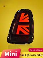 Pour BMW Mini R56 assemblage de feu arrière pour 07-13 modèles Union Jack LED feux arrière lentille claire 12V nouvel état modifié R57R58