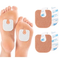 Coussinets de soulagement de la douleur en feutre en forme de U Semelles de chaussures invisibles pour les callosités des pieds et la protection du talon Semelles de sport et de confort