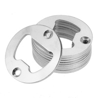 Ouvre-bouteille DIY Insert Hardware Metal Blank Bottle Opener Kit Bronze Beer Opener