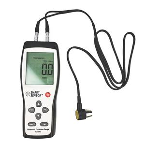 1.2-225mm AS840 digital Ultrasonic spessimetro meter tester detector acciaio metallo lamiera di alluminio piastra plastica vetro ceramica - Product Image 2