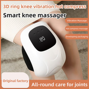 Masajeador de Rodilla Inteligente con Calor, Pantalla LED, 3 Velocidades, Batería de 1800 mAh para Aliviar el Dolor de Artritis, Rigidez, Envoltura Ajustable para el Hogar - Product Image 1