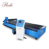Machine de découpe plasma CNC en acier métallique de 10 mm Preda Machine PC-1540 380V à haute productivité avec prix d'usine