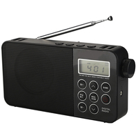 Fabrik Versorgung heißer verkauf gute qualität Tragbare digitale PLL radio mit wecker mit memory scan funktion mit OEM auftrag