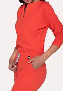 Milieuvriendelijke Recycle Pre- Sale Verpleging Scrubs Suits Klaar Om Medische Scrubs Zachte Hoge Kwaliteit Scrubs Uniform Sets Voor vrouwen