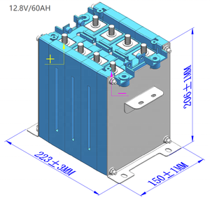 فريي-بطارية ليثيوم قابلة لإعادة الشحن مع علبة من أكريلونتريل بوتادين ستايرين, بطارية ليثيوم أيون قابلة لإعادة الشحن ، 12 فولت ، 24 فولت ، 48 فولت ، 3.2 فولت ، 60 أمبير/ساعة ، 4 أمبير/ساعة - Product Image 5