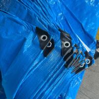 Lona Impermeable Azul Resistente a la Abrasión para Camiones