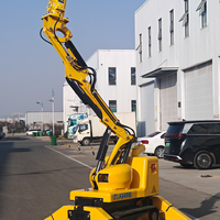 Robot de démolition hydraulique compact télécommandé électrique ANTS MR110 pour la construction intérieure, les mines et les tunnels