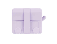 Bol de conservation alimentaire unique en silicone, boîte à lunch bento au design de voiture de dessin animé, parfait pour le bureau, l'école, les voyages et les pique-niques