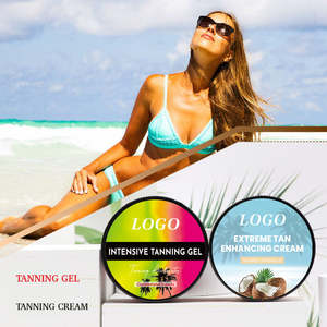 Gel Autobronzant Bio Végan Naturel Marque Blanche OEM, Gel Bronzant Intensif pour <span class=keywords><strong>Solarium</strong></span>, Crème Bronzante Effet Hâle Intense pour <span class=keywords><strong>Solarium</strong></span> - Product Image 2