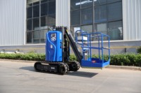 Plateforme de travail électrique sur chenilles en acier Berui AMWP9C 7100, hauteur maximale de la plateforme 9m, dispositif élévateur mobile sur chenilles