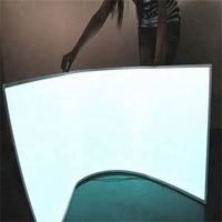 Panneau de rétroéclairage EL de feuille lumineuse LED personnalisé de haute qualité pour la lumière d'affiche publicitaire produits EL de haute qualité découpables flexibles