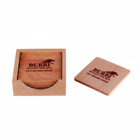 Ensemble de sous-verres en bois de pin fabriqués à la main pour table à manger et table basse support de tasse à thé cadeau élégant pour un usage professionnel
